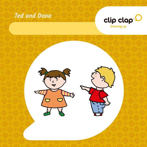 Clip Clap Growing up - Ted & Dana 1